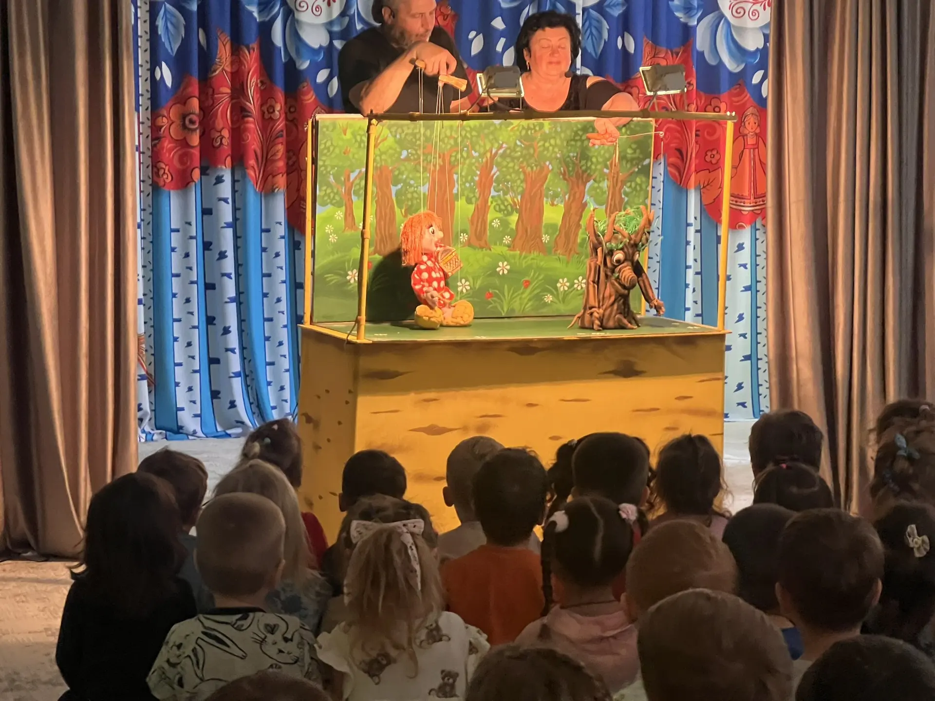 Кукольный спектакль «Домовенок Кузя», дети были в восторге 🤗