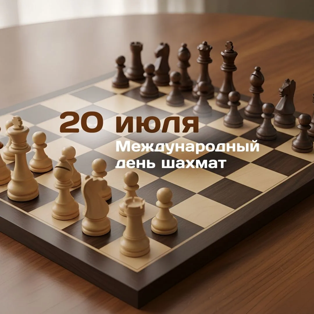 #ФактДня:
20 июля - Международный день шахмат!
Праздник каждый год отмечают 20 июля — это дата основ