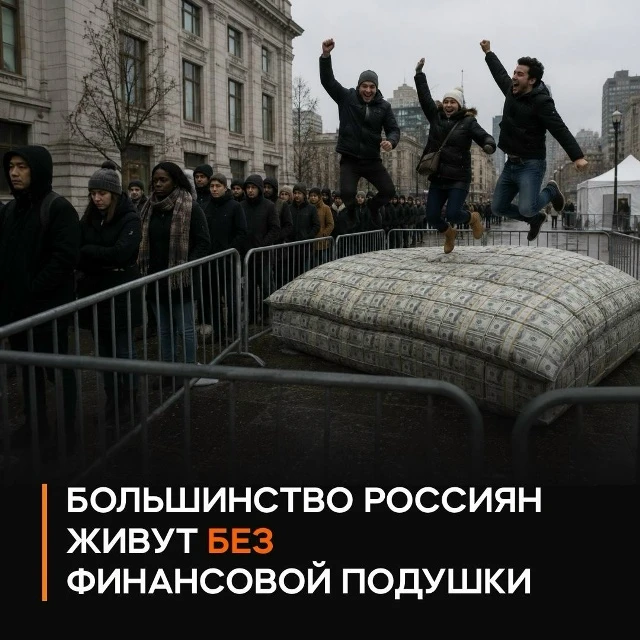 Две трети россиян живут БЕЗ финансовой подушки безопасности — опрос

У большинства нет накоплений на