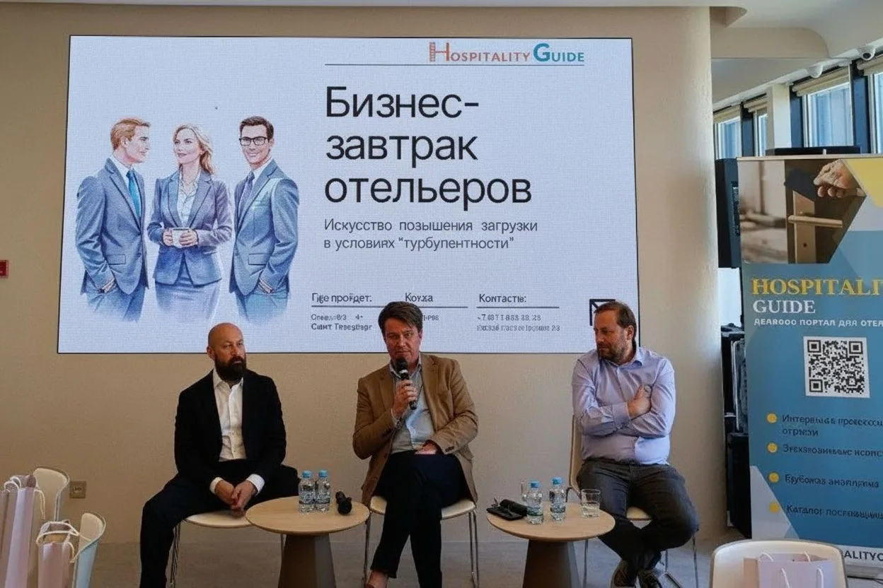 В пятницу, 7 августа, в петербургском отеле «6/3» 4* состоялся бизнес-завтрак для отель...