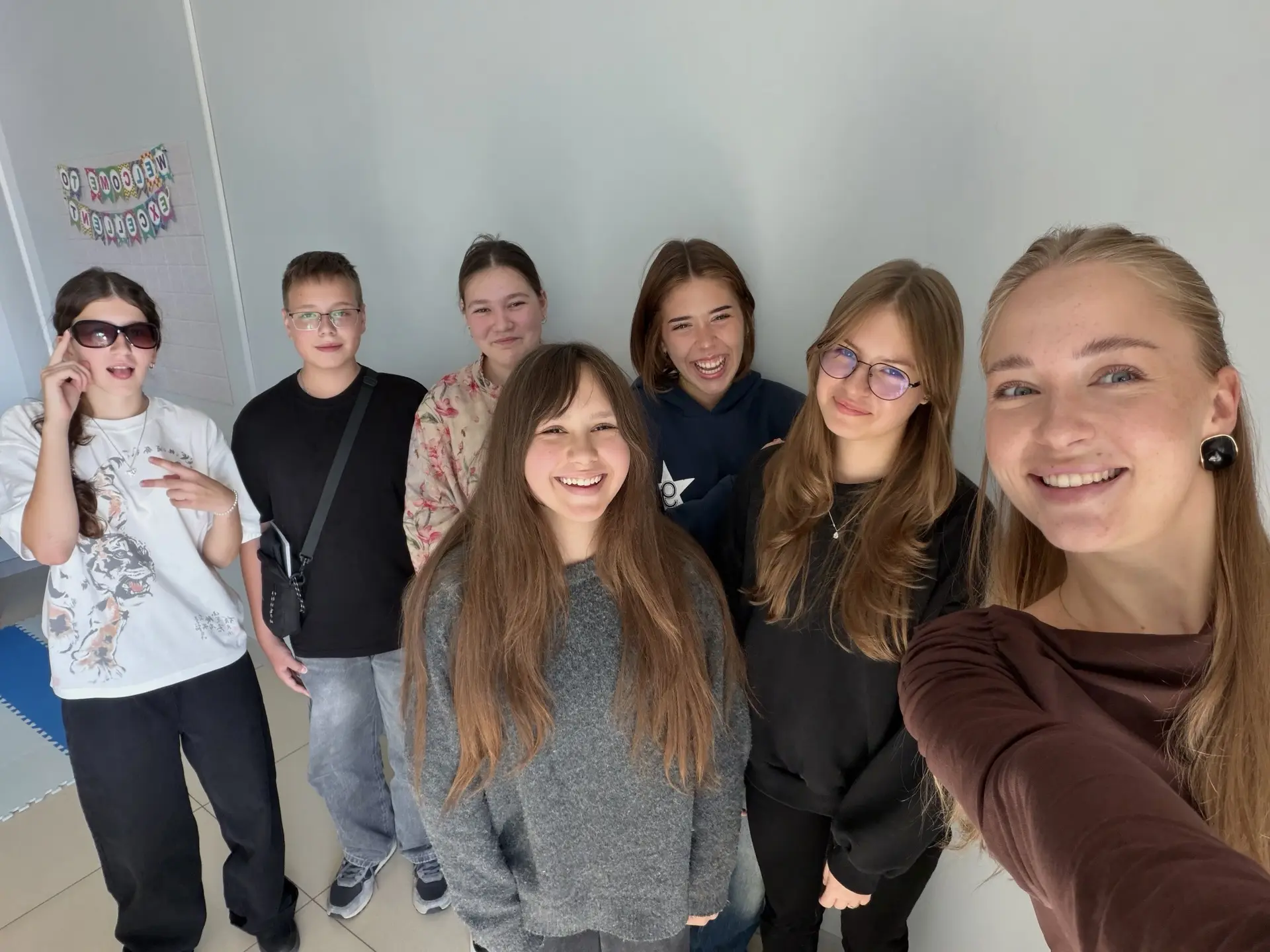 🤗 На этой неделе прошли первые занятия в школе EXCELLENT!