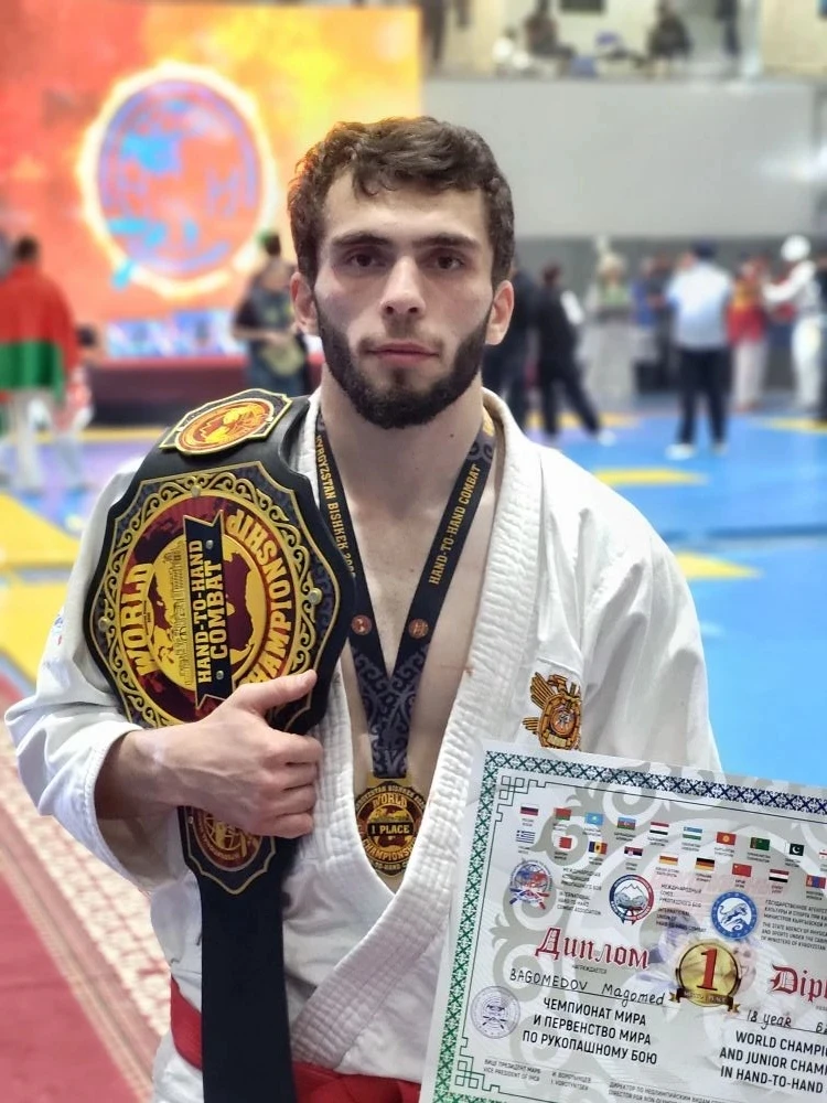 📌 Магомед Багомедов - чемпион мира по рукопашному бою!💪🥋