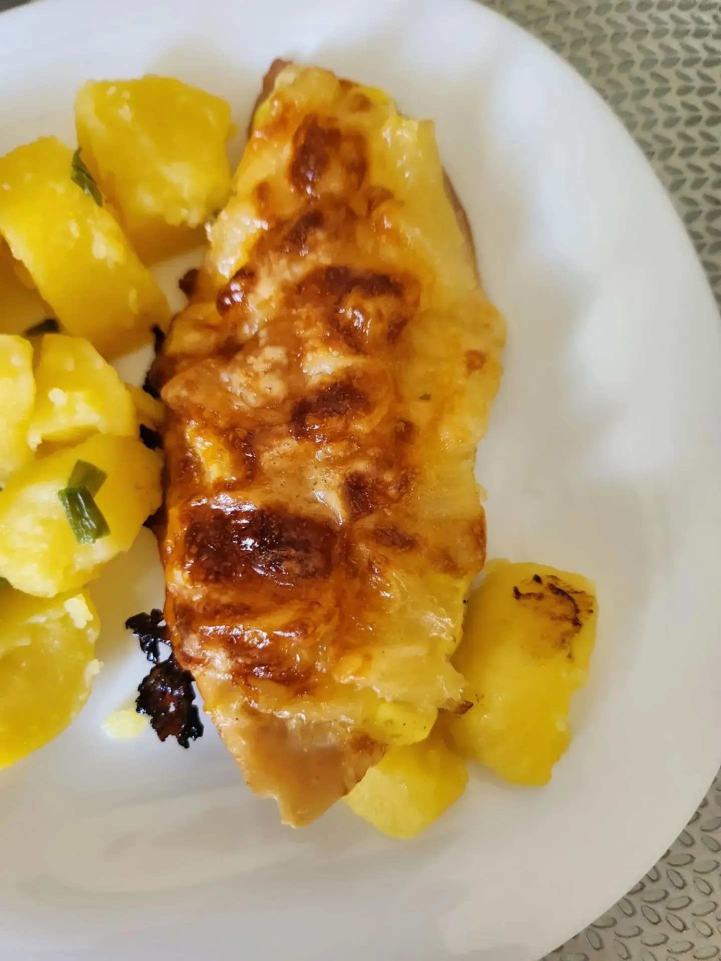 Куриные отбивные с ананасом🍗