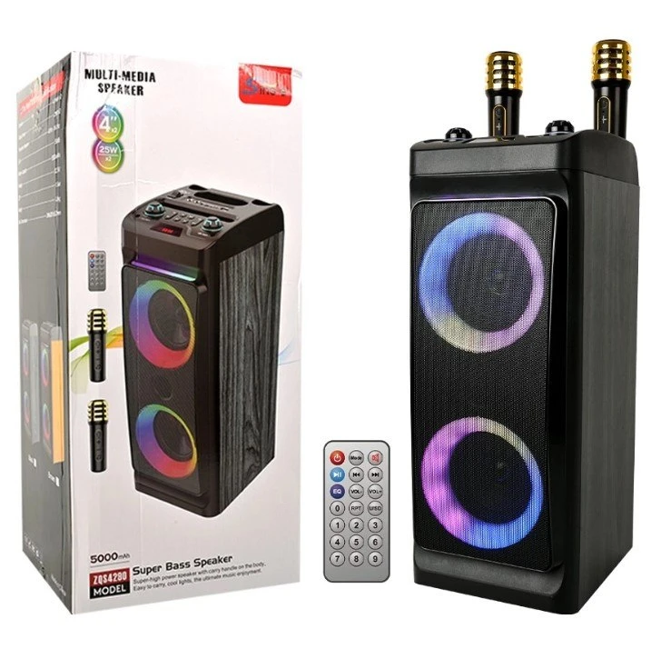 Колонка Bluetooth ZQS 4290
✔️2 микрофона
✔️50Вт
✔️50см
3️⃣2️⃣9️⃣9️⃣