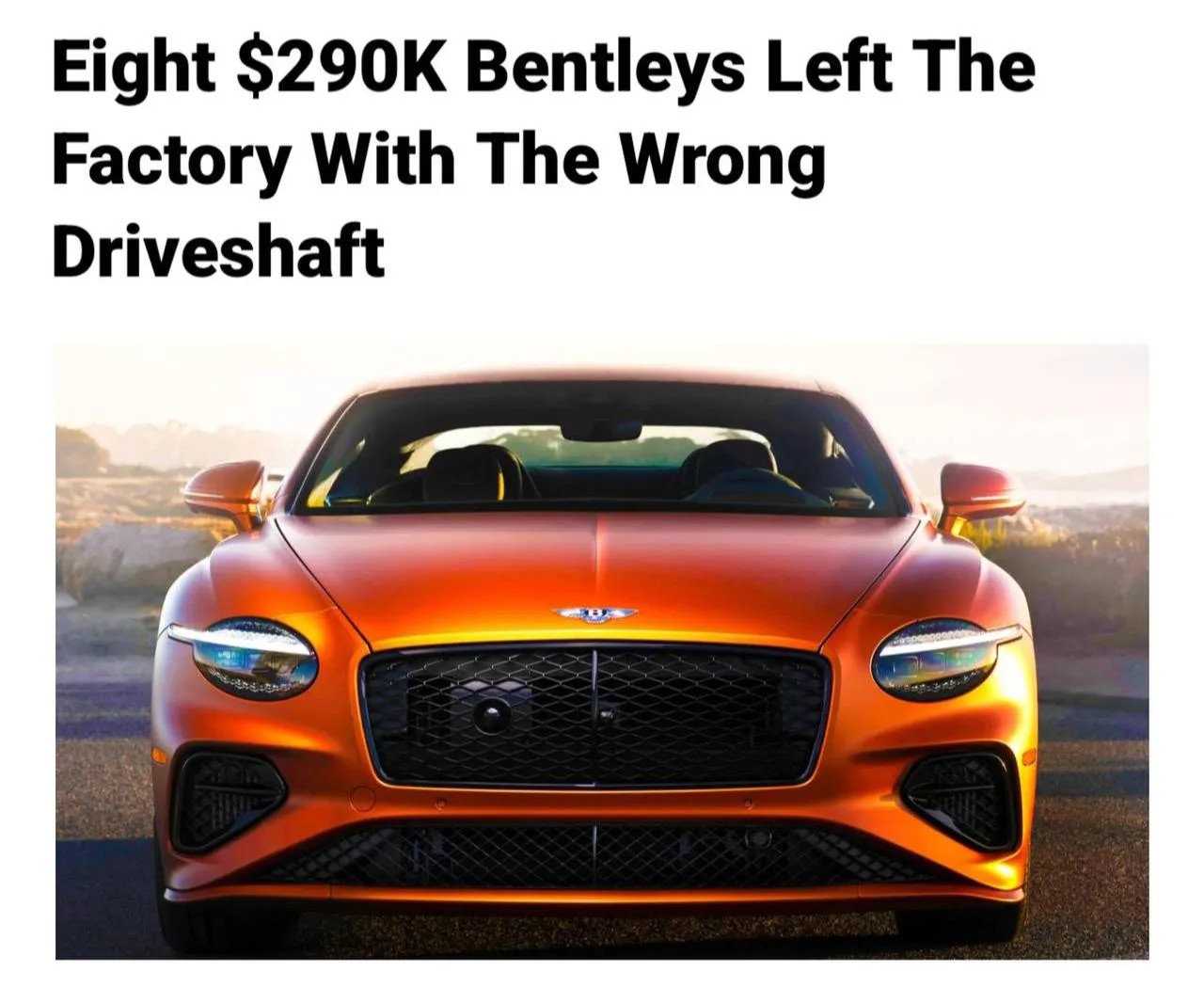 Bentley отзывает восемь новых Continental GT и GTC из-за ошибки на производстве

После переезда пост