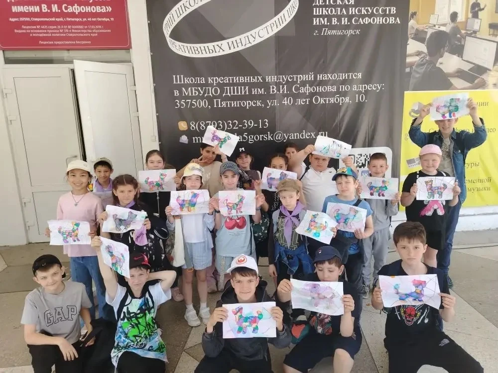 Творим и сладко едим в ГДК №1 🎨🍦