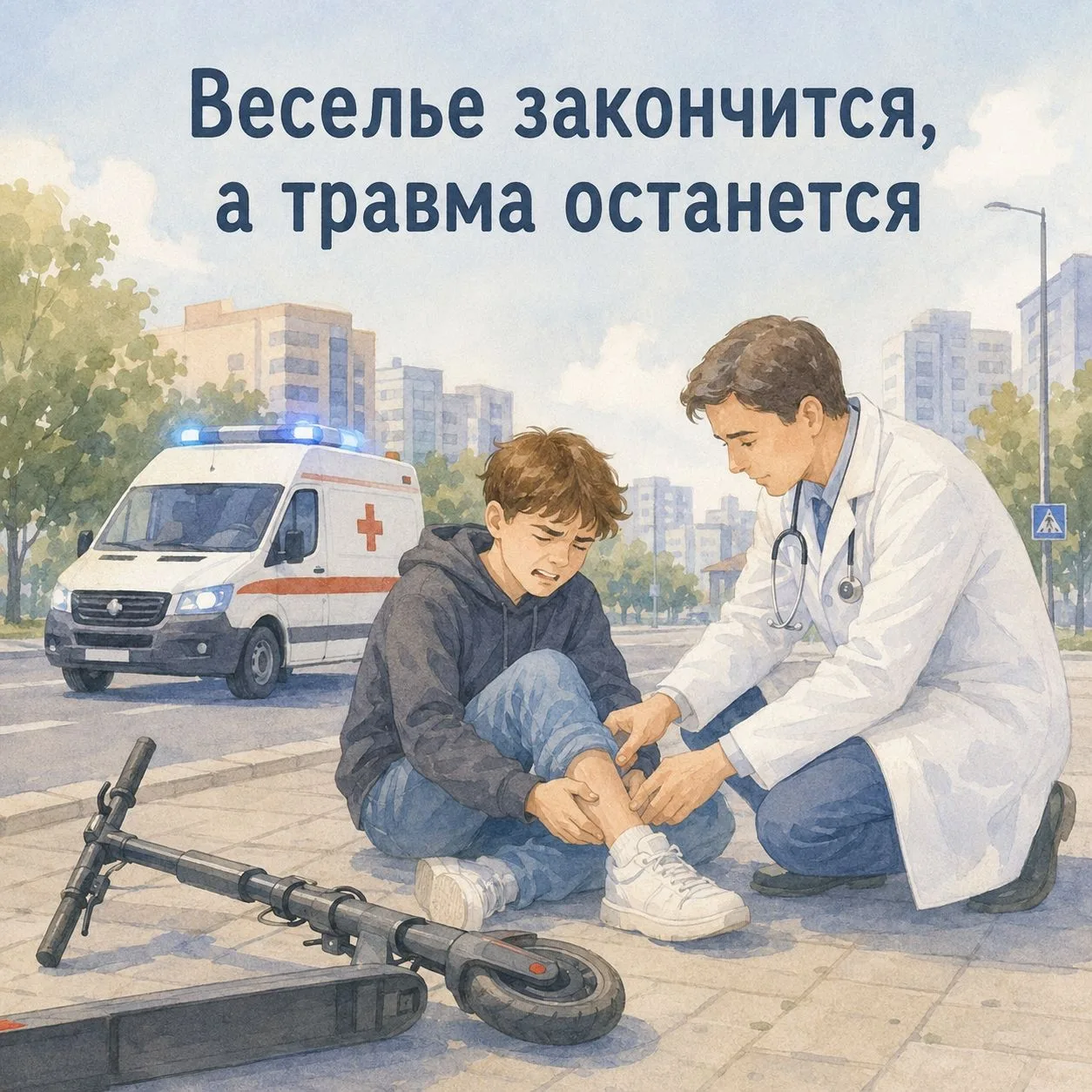 ❗Здоровье важнее скорости и рискованных маневров!