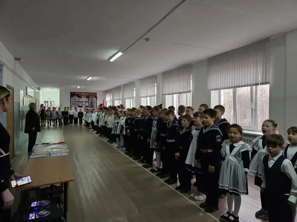 📏27.03.2026 Итоговые линейки  📐Сегодня в МБОУ «СОШ №22 имени И.И.Гребенникова» с.Кневичи прошли итог