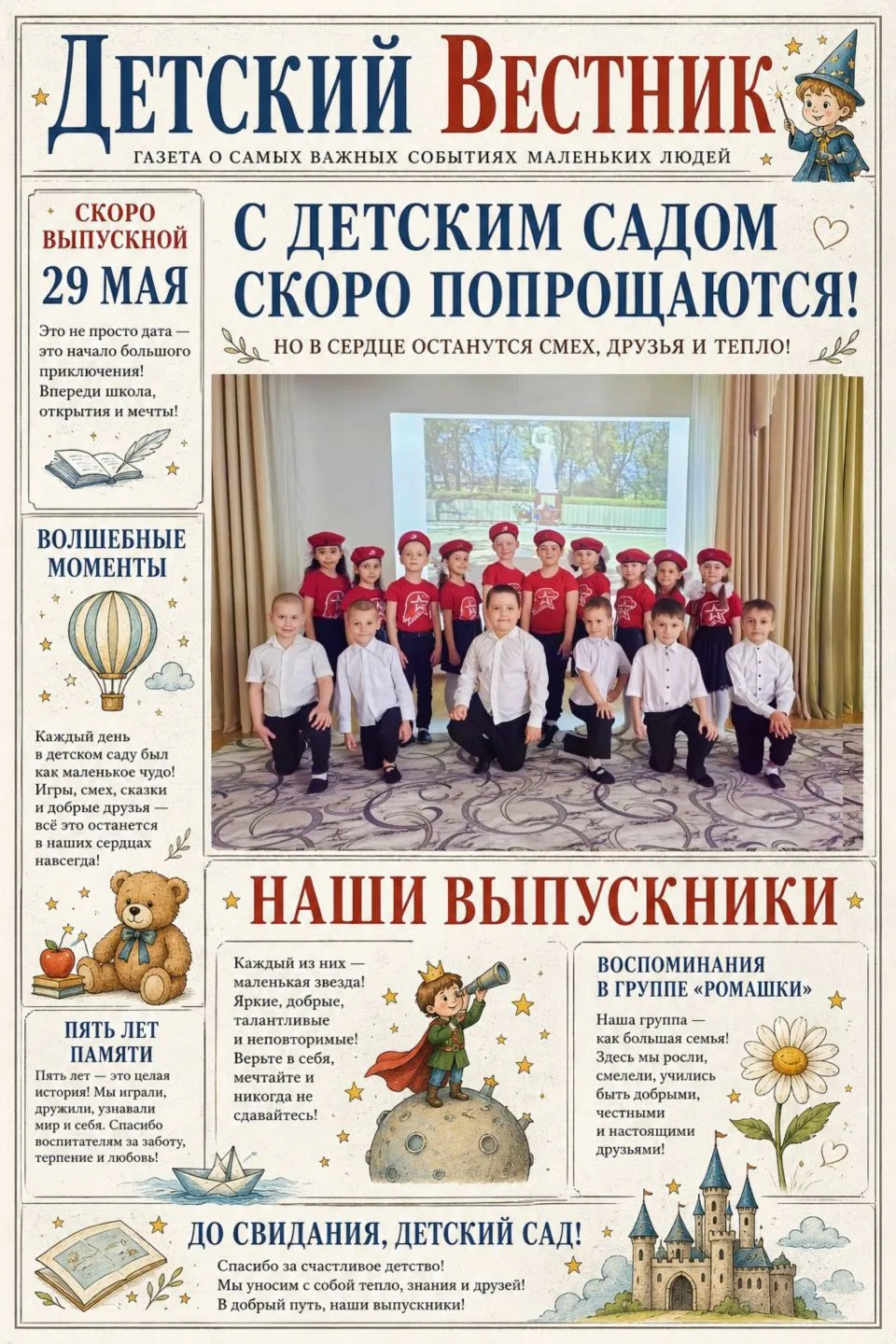 ✨Неделя подготовки к выпускному!
