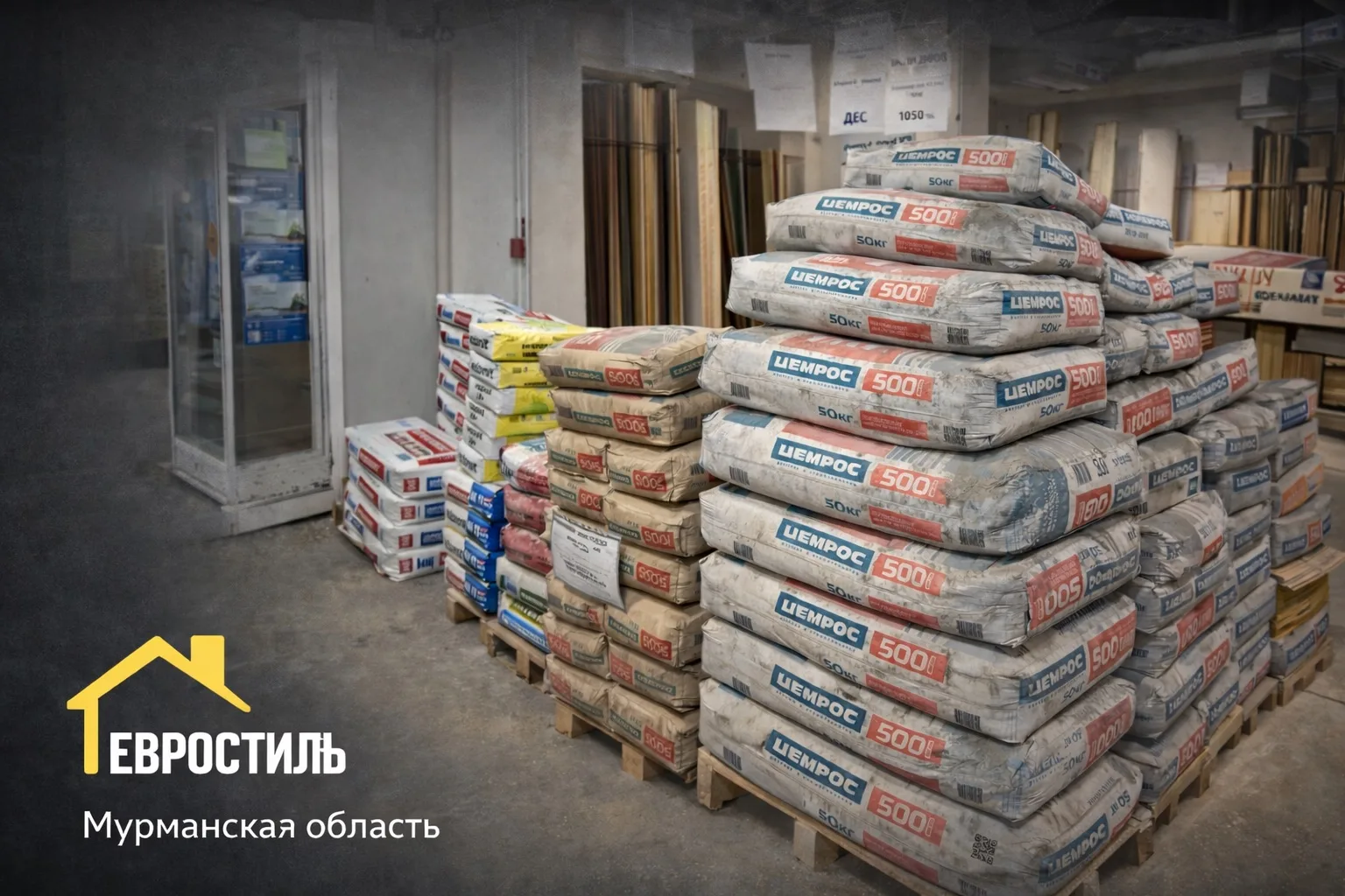 🧱 Сухие строительные смеси — в наличии в магазине «Евростиль»