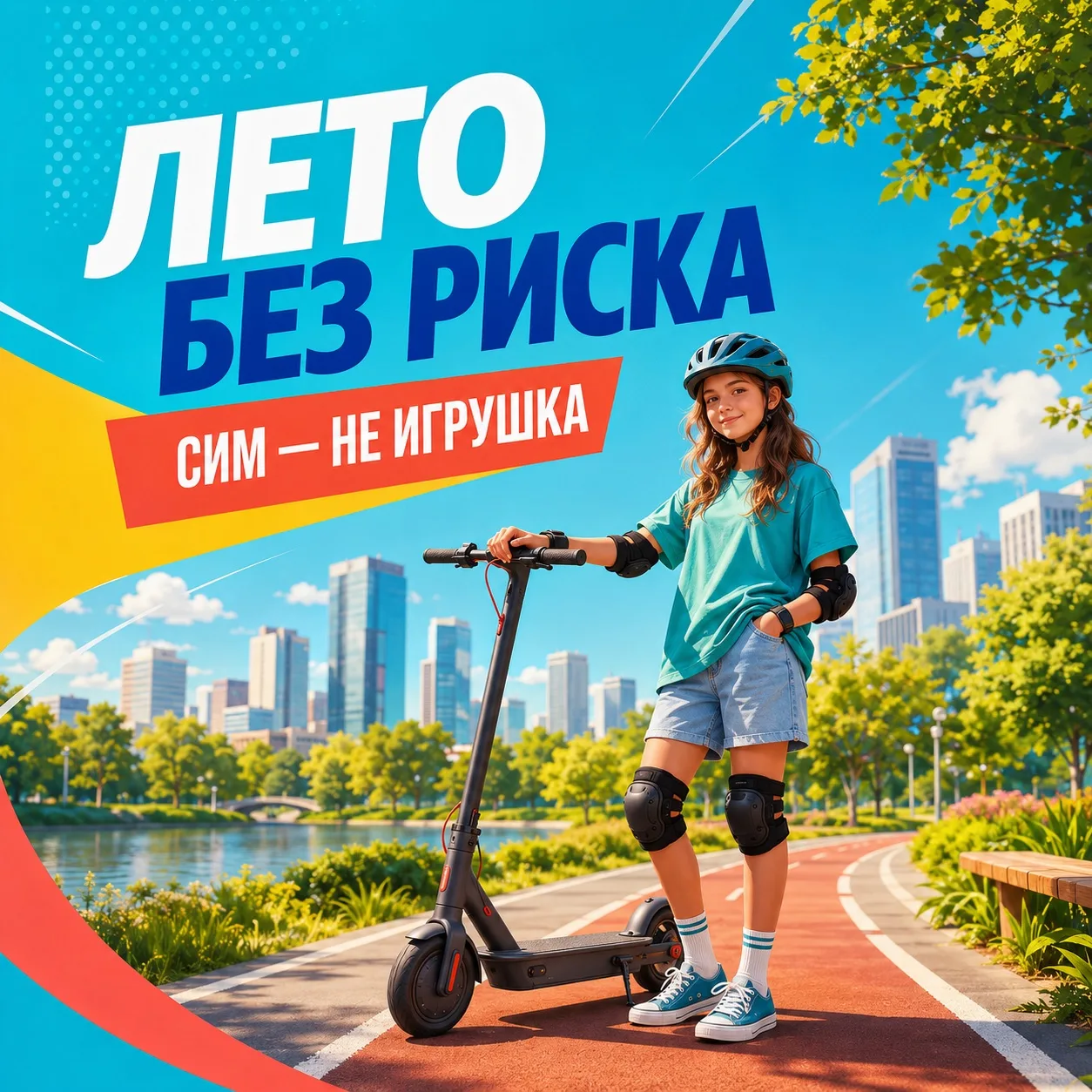 🛴 ЛЕТО БЕЗ РИСКА: СИМ — НЕ ИГРУШКА

Электросамокаты, гироскутеры и моноколёса стали привычной часть