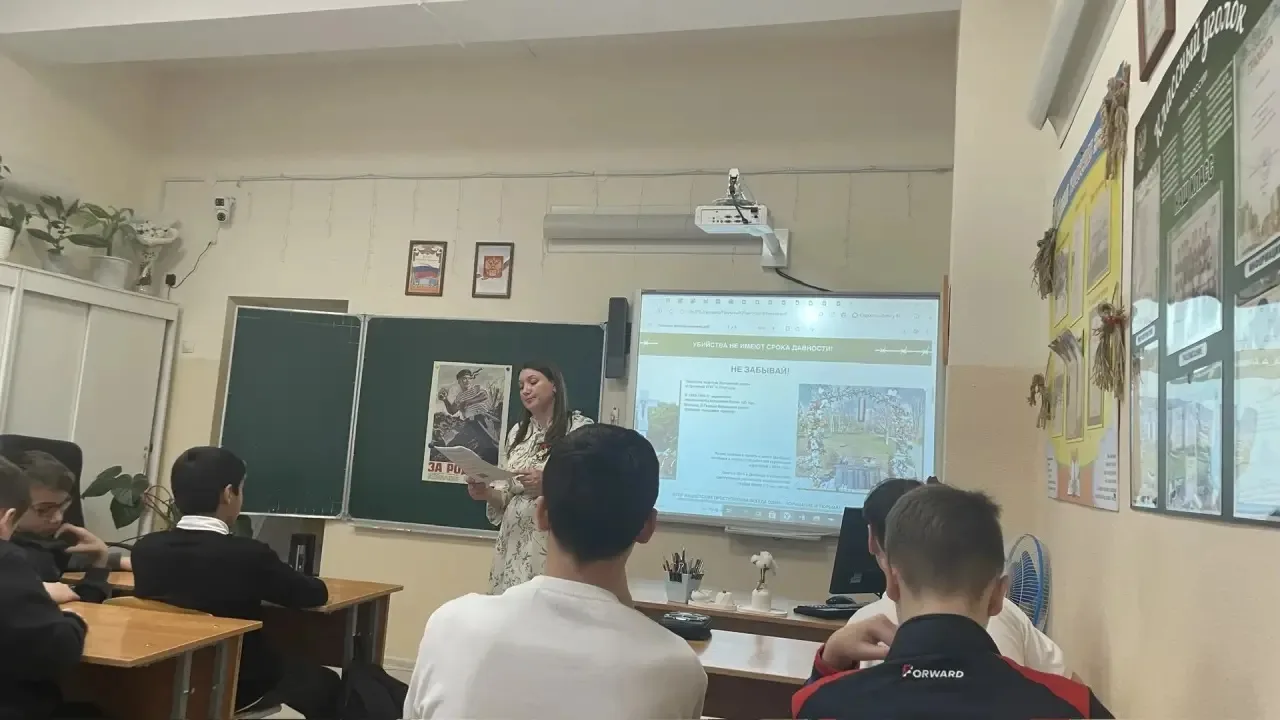 Во исполнение письма Министерства образования СК "О проведении декады единых действий", ко Дню памят