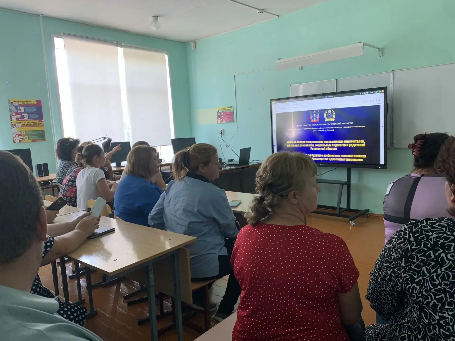 3 сентября педагоги, родительская общественность МБОУ Щедровская ООШ и МБОУ Анно-Ребрик...
