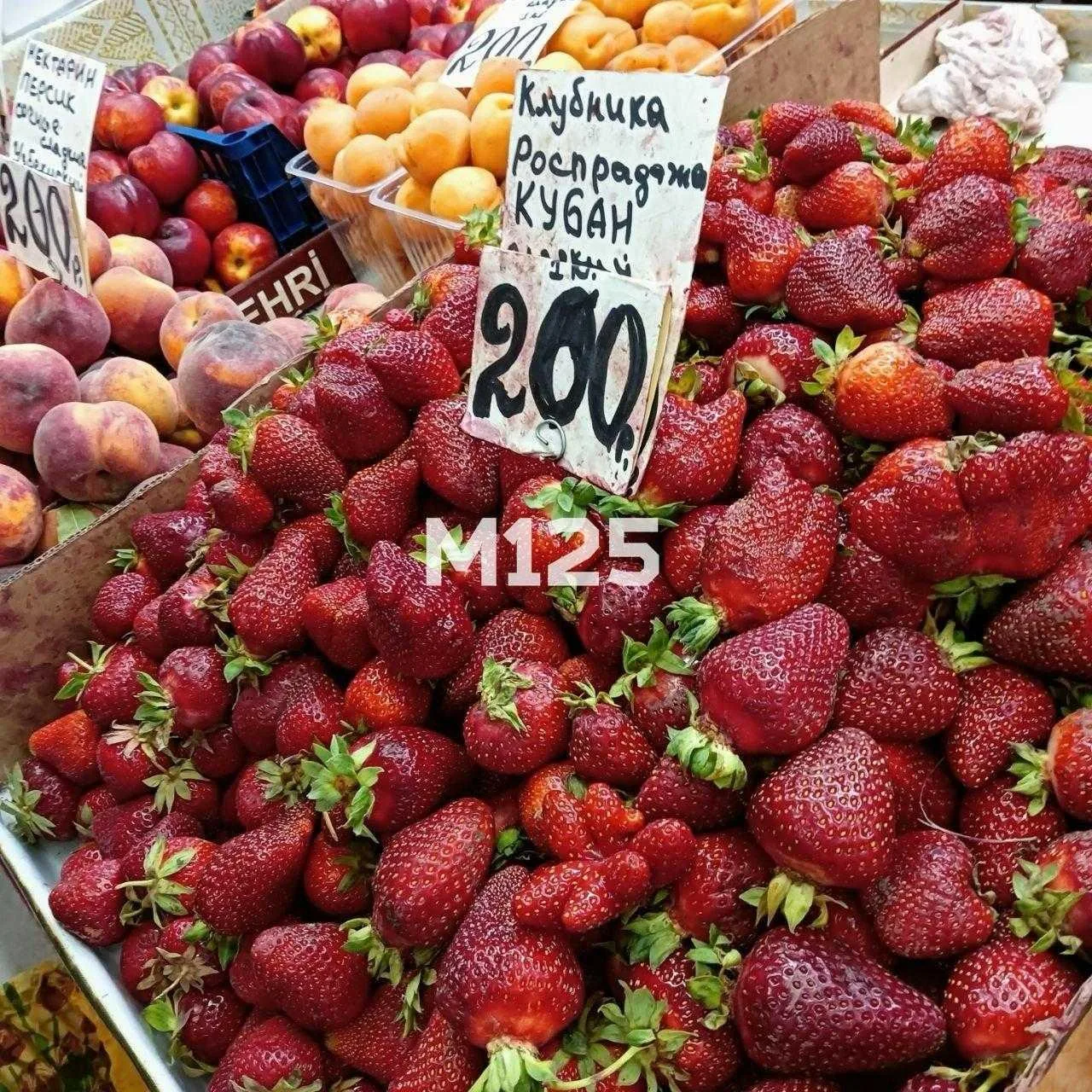 🌟 А вот какие цены на клубнику можно встретить на Лианозовском рынке.

Единственное - надо быть гот