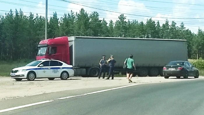 💥 Водитель фуры оказался пьяным
