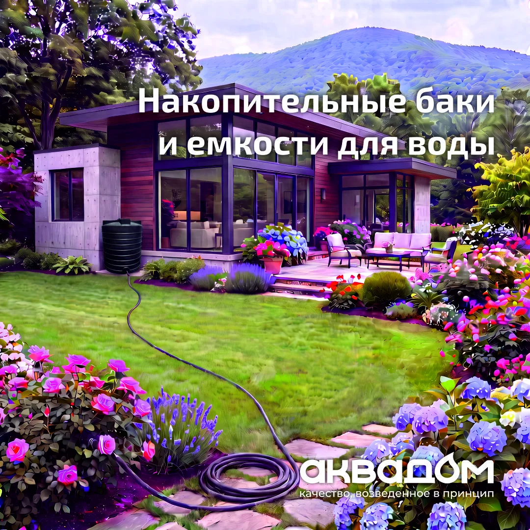 Когда вода всегда под рукой — загородная жизнь становится по-настоящему комфортной. Но ...