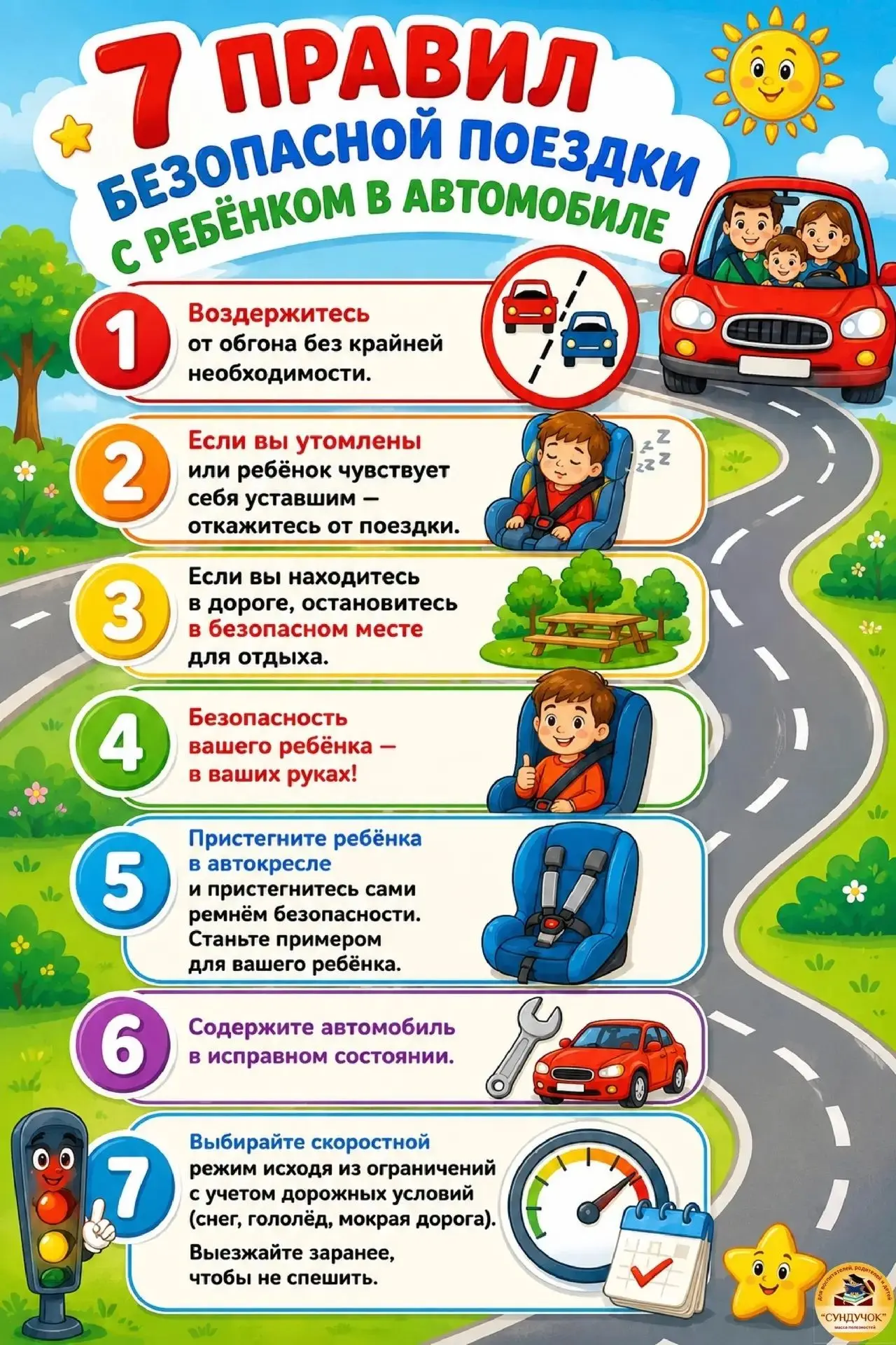 В рамках осенней акции "Вниманием, дети" сегодня поговорим о БЕЗОПАСНОСТИ ДЕТЕЙ В АВТОМ...