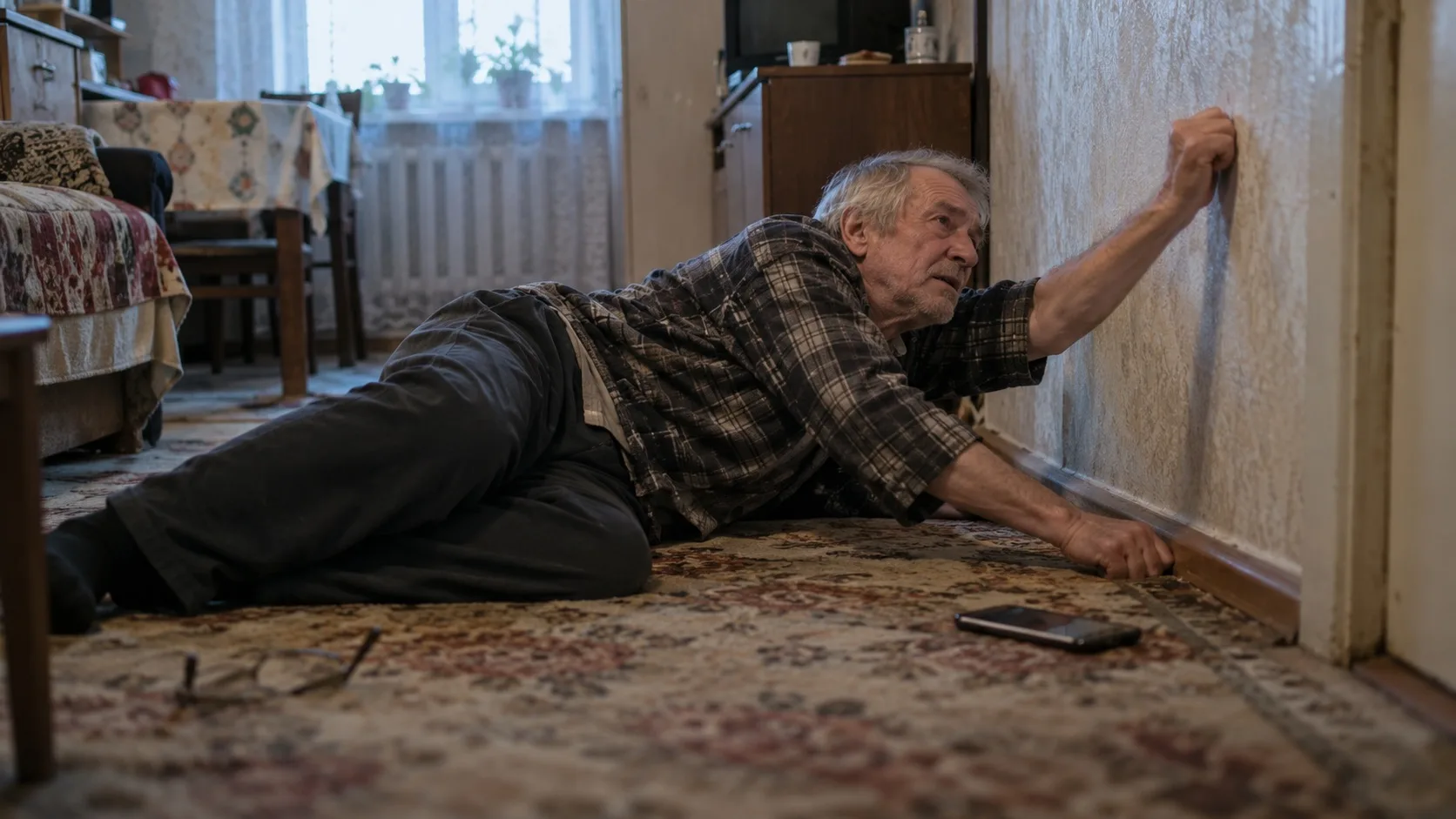 🚨 Парализованный барнаулец 12 часов стучал в стену, чтобы позвать на помощь