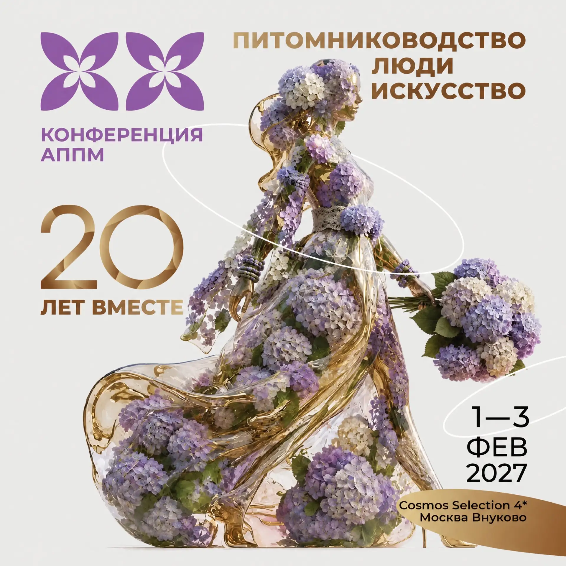 ХХ ЮБИЛЕЙНАЯ КОНФЕРЕНЦИЯ АППМ: 20 ЛЕТ ВМЕСТЕ! 🌸