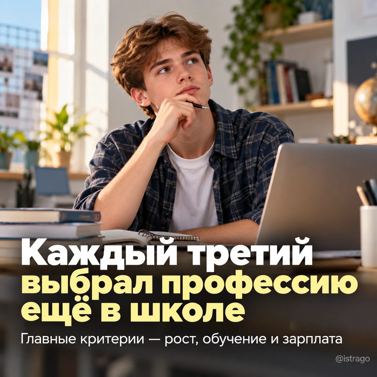 Каждый третий молодой специалист выбрал профессию ещё в школе