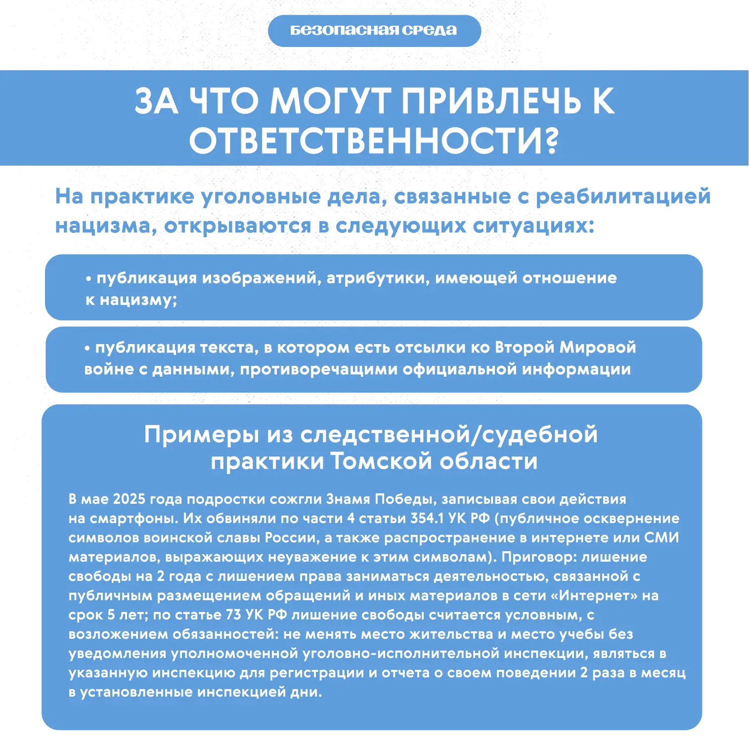 Безопасная среда  Государственные символы и символы воинской славы: ответственность 🇷🇺 Какие действи