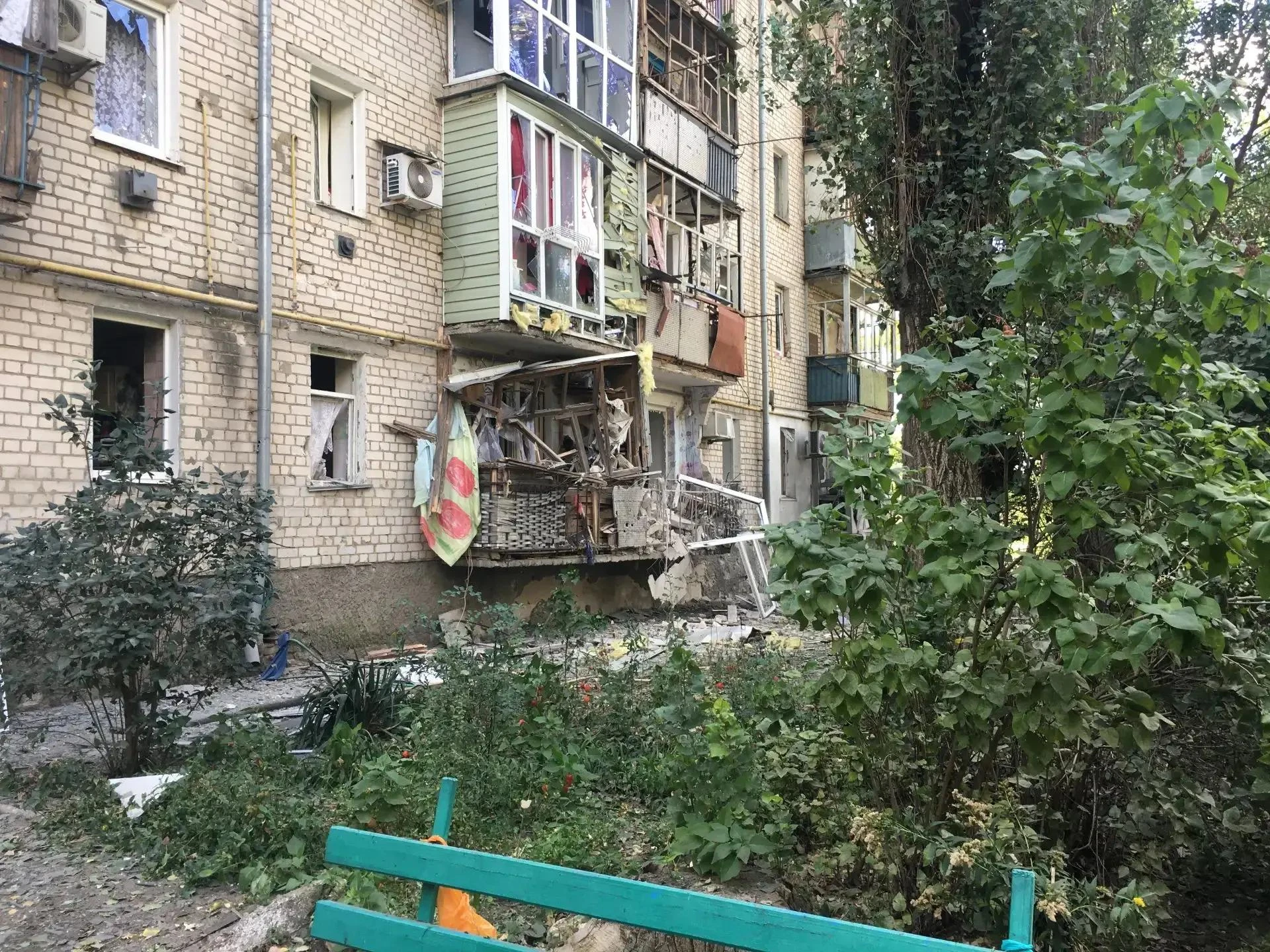 ❗️Последствия вражеской атаки в округе