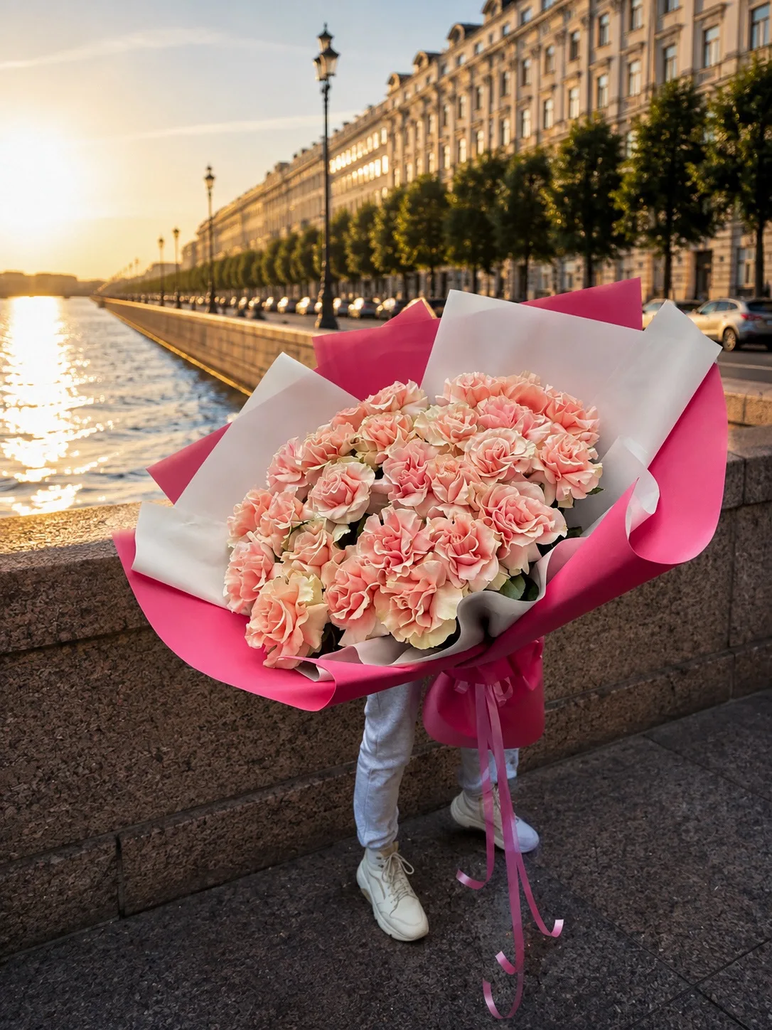 Неземная красота из французских роз 🌸