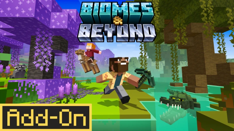 Add-on "Biomes & Beyond" Отправляйтесь на поиски неизведанного — исследуйте потрясающие НОВЫЕ биомы,