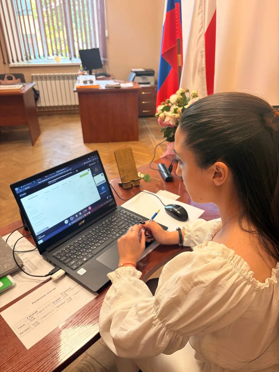 📌 Ответственный секретарь приемной комиссии Северо-Осетинского педагогического колледжа Серафима Эд