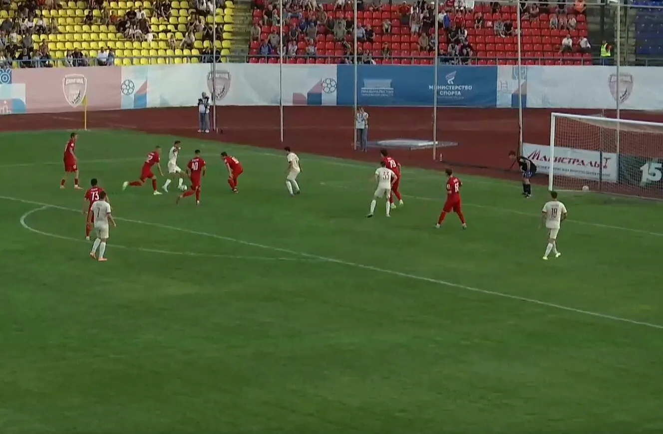 ⚽Тамбовский «Спартак» забирает три очка на своем поле в игре со «СКА-Хабаровск-2»