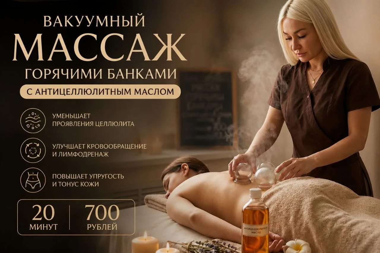 Массаж горячими 🔥