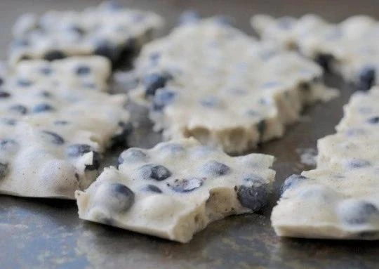 Banana Blueberry Bark