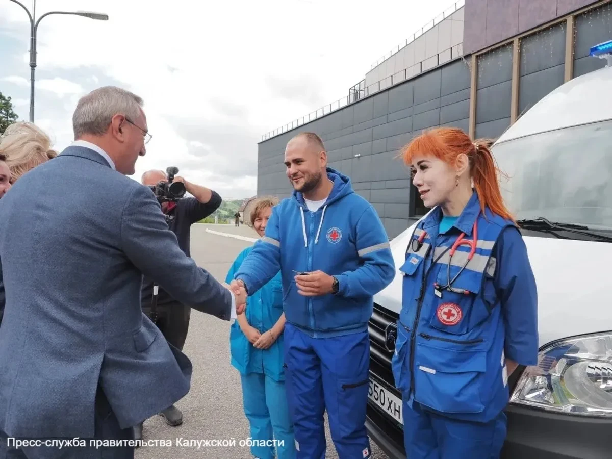 Калужская скорая получила ещё три новых автомобиля