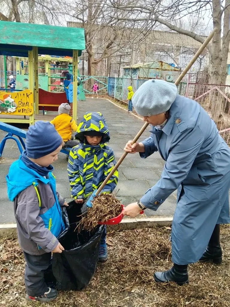 🍃 Апрель традиционно считается месяцем благоустройства. В это время проводятся субботники, организу