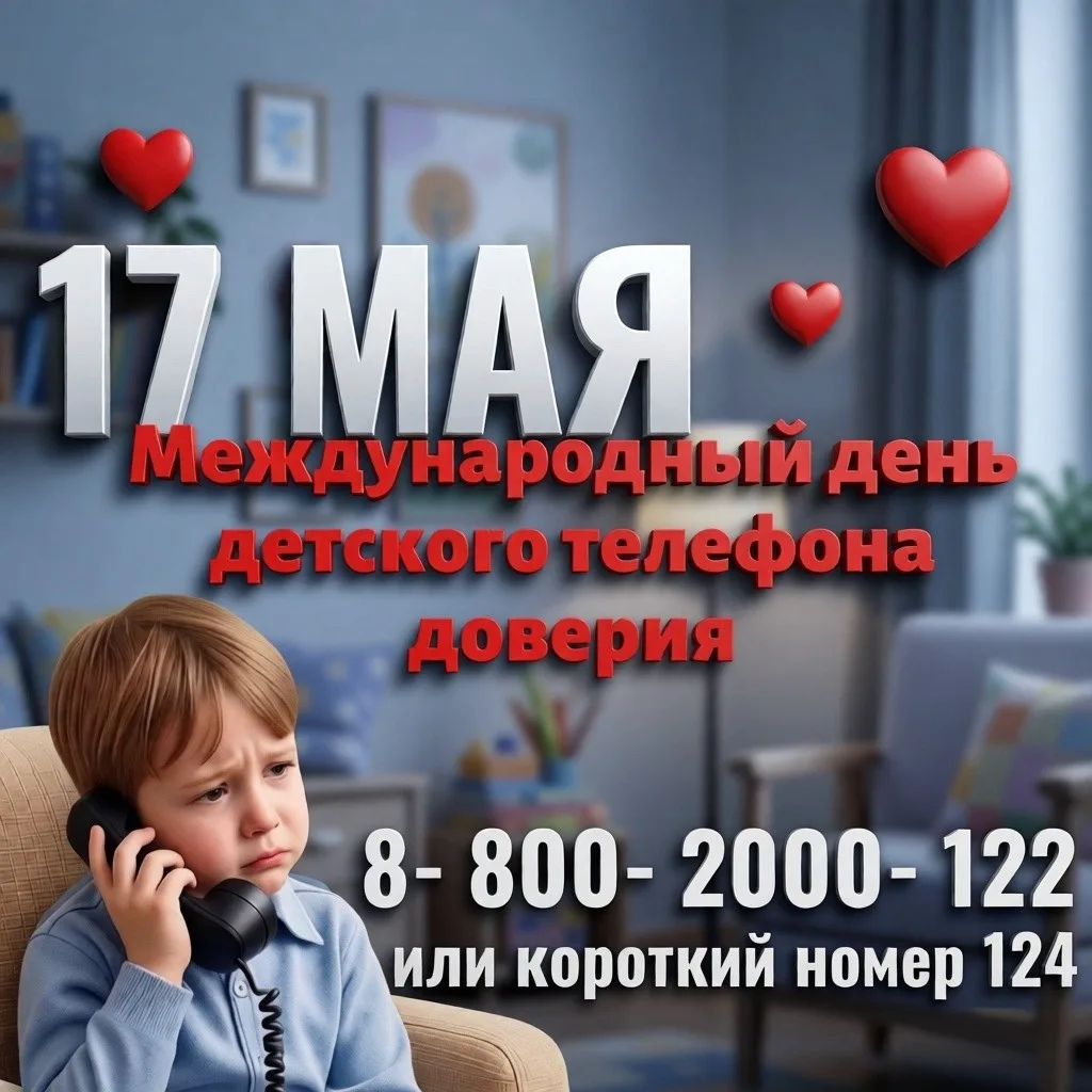17 мая — Международный день детского телефона доверия  Дети и подростки нередко сталкиваются с трудн