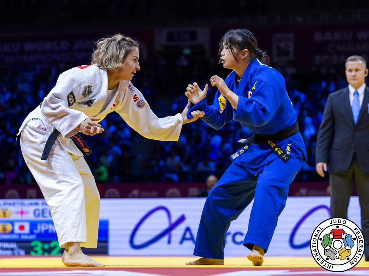 🇬🇪🥈 Сборная Грузии по дзюдо завоевала вторую медаль на чемпионате мира в Баку.