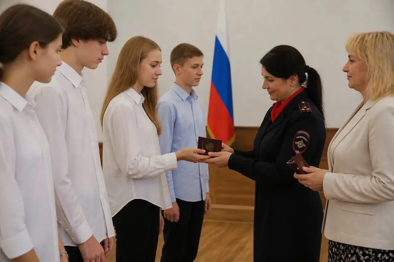 В Новосибирской области подросткам вручили паспорта в преддверии Дня флага. Им рассказа...