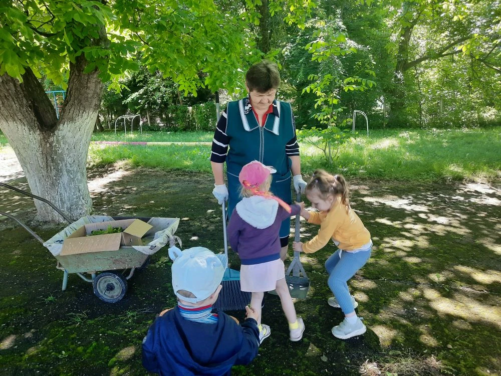 Маленькие помощники в деле! 💪