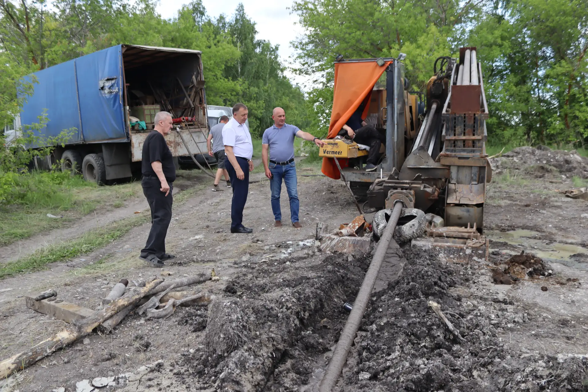 В Радищевском районе обновляют систему водоснабжения