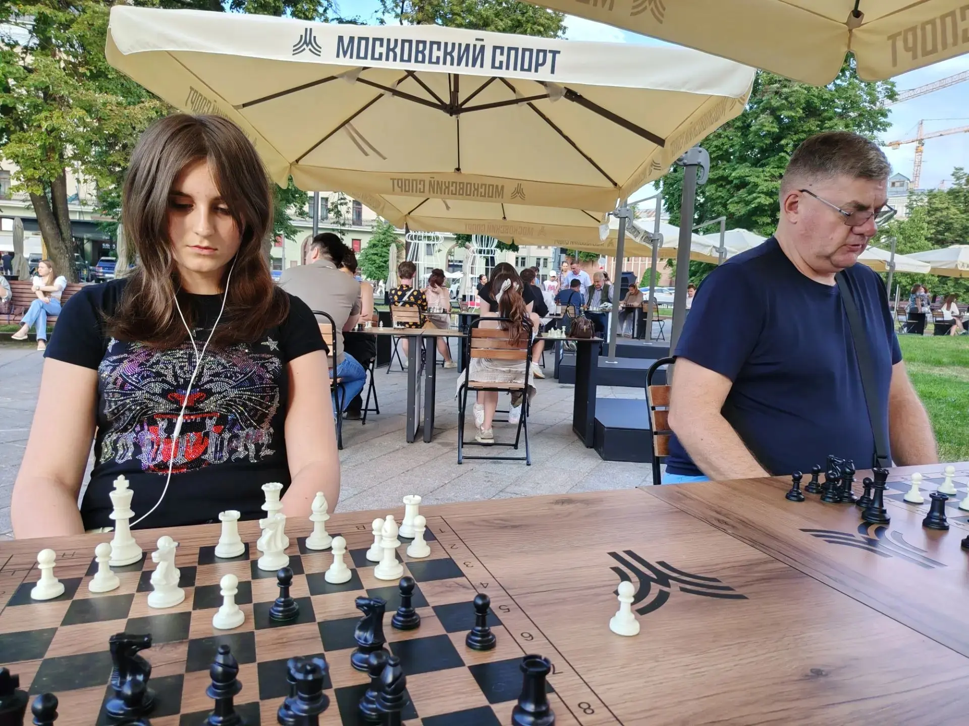 ♟️ «Шахматный сквер» в сердце Москвы!