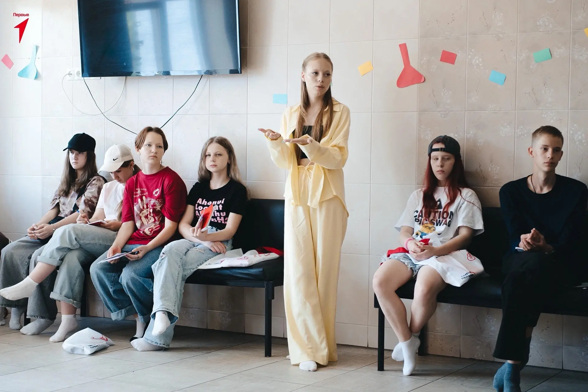 ⚡️ Новый день – новые события! 

Сегодня на региональной профильной смене Движения Первых «Смена Пер