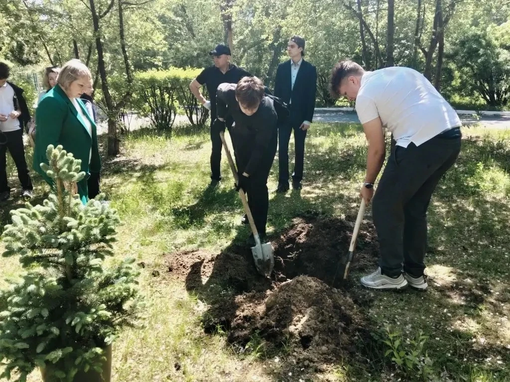 Новая глава в истории школы: 11 «Б» заложил красивую традицию! 🌲🎓  У каждого выпуска — своя история,