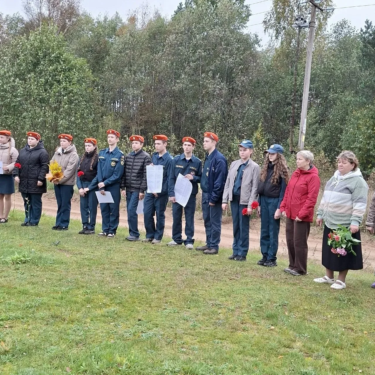 🕯27 сентября кадеты 7К и 8К классов нашей школы приняли участие в памятном мероприятии...