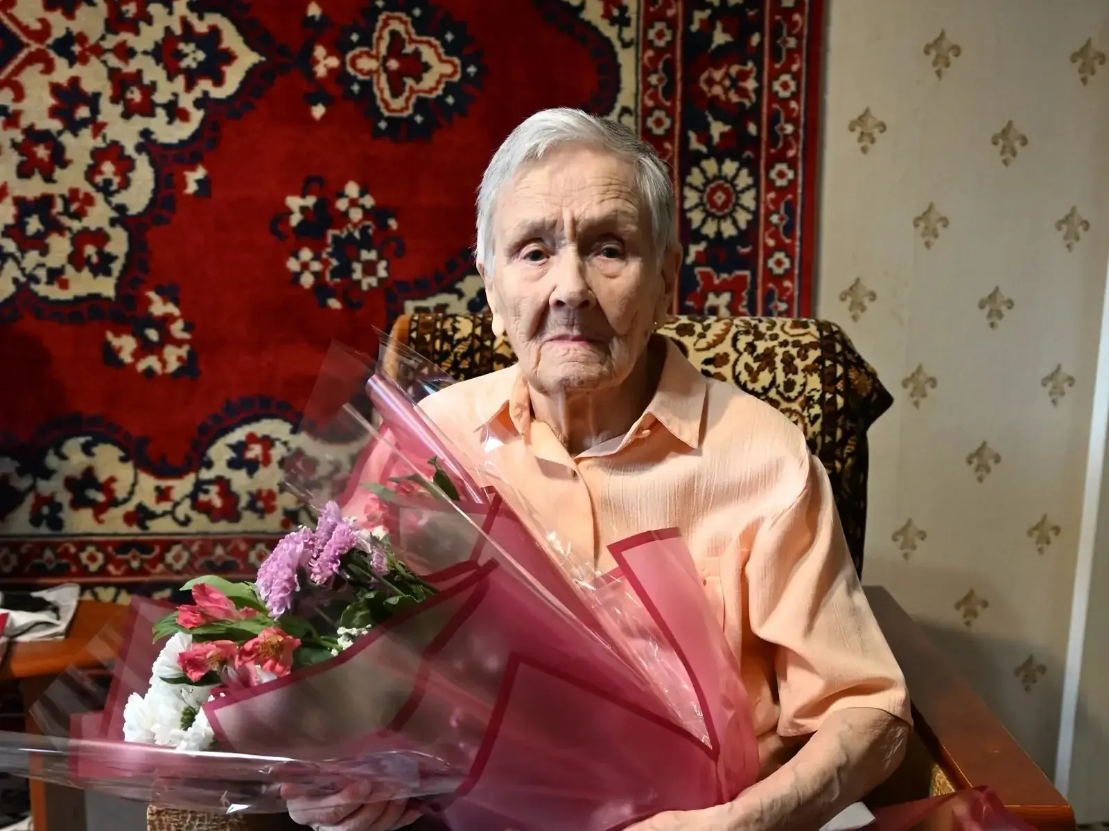 🎖 Фронтовой медсестре из Карелии Валентине Хромовой исполнилось 100 лет