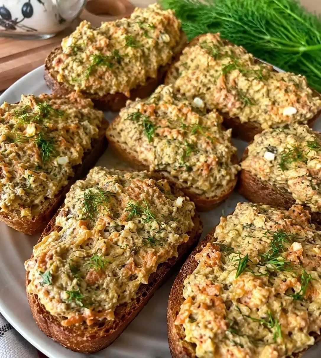 Бюджетная намазка на хлеб — вкуснее многих дорогих закусок! 🥪😋