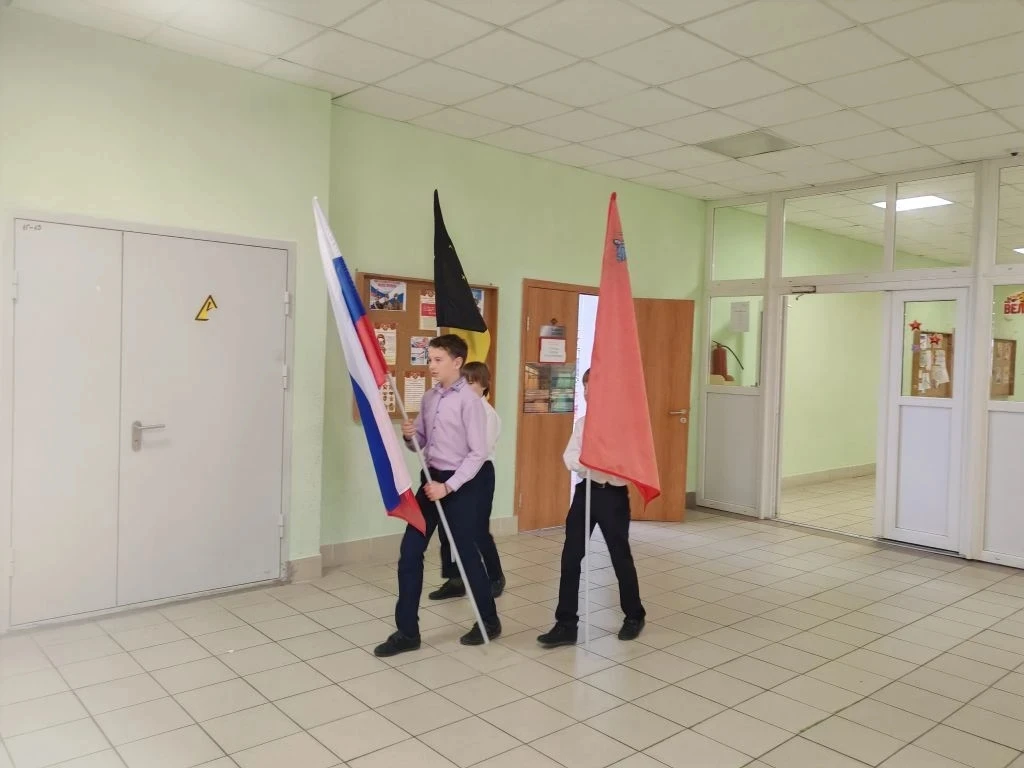 🎖️4 мая состоялась торжественная линейка, посвящённая 81-ой годовщине Победы в Великой Отечественной