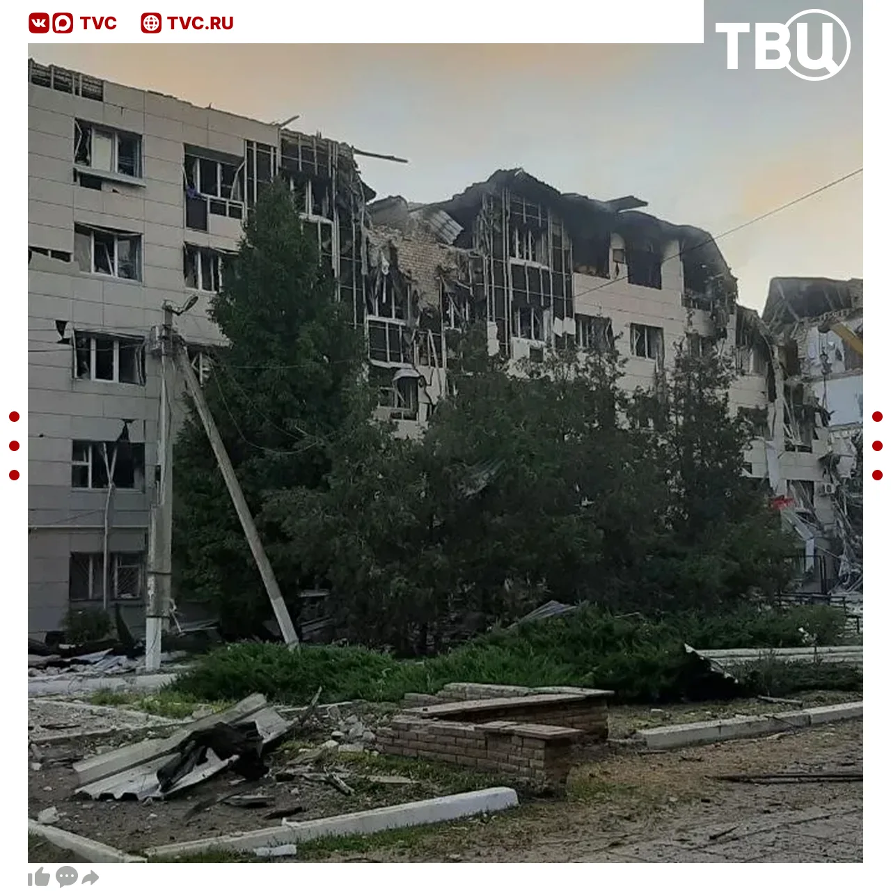 ⚡ ВСУ ночью атаковали учебный корпус и общежитие колледжа в ЛНР, сообщил глава Республики  В момент 