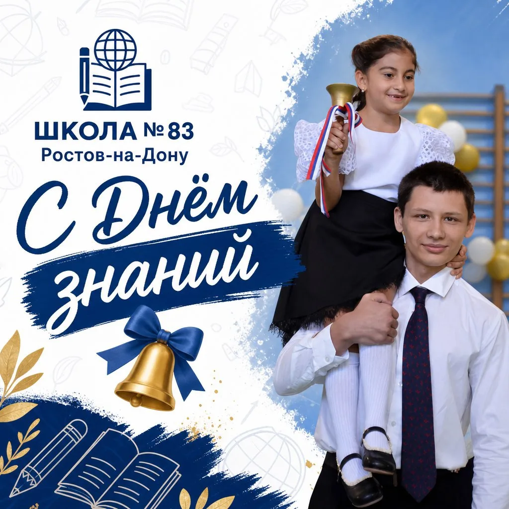 💫🍁С новым учебным годом, школа № 83!