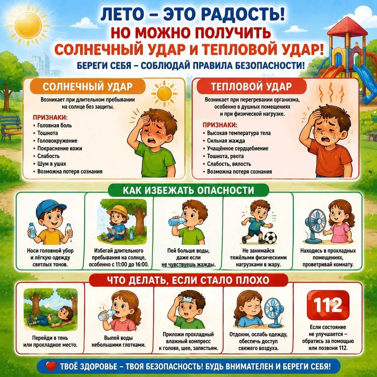 Лето — время приключений! ☀️ 🌳