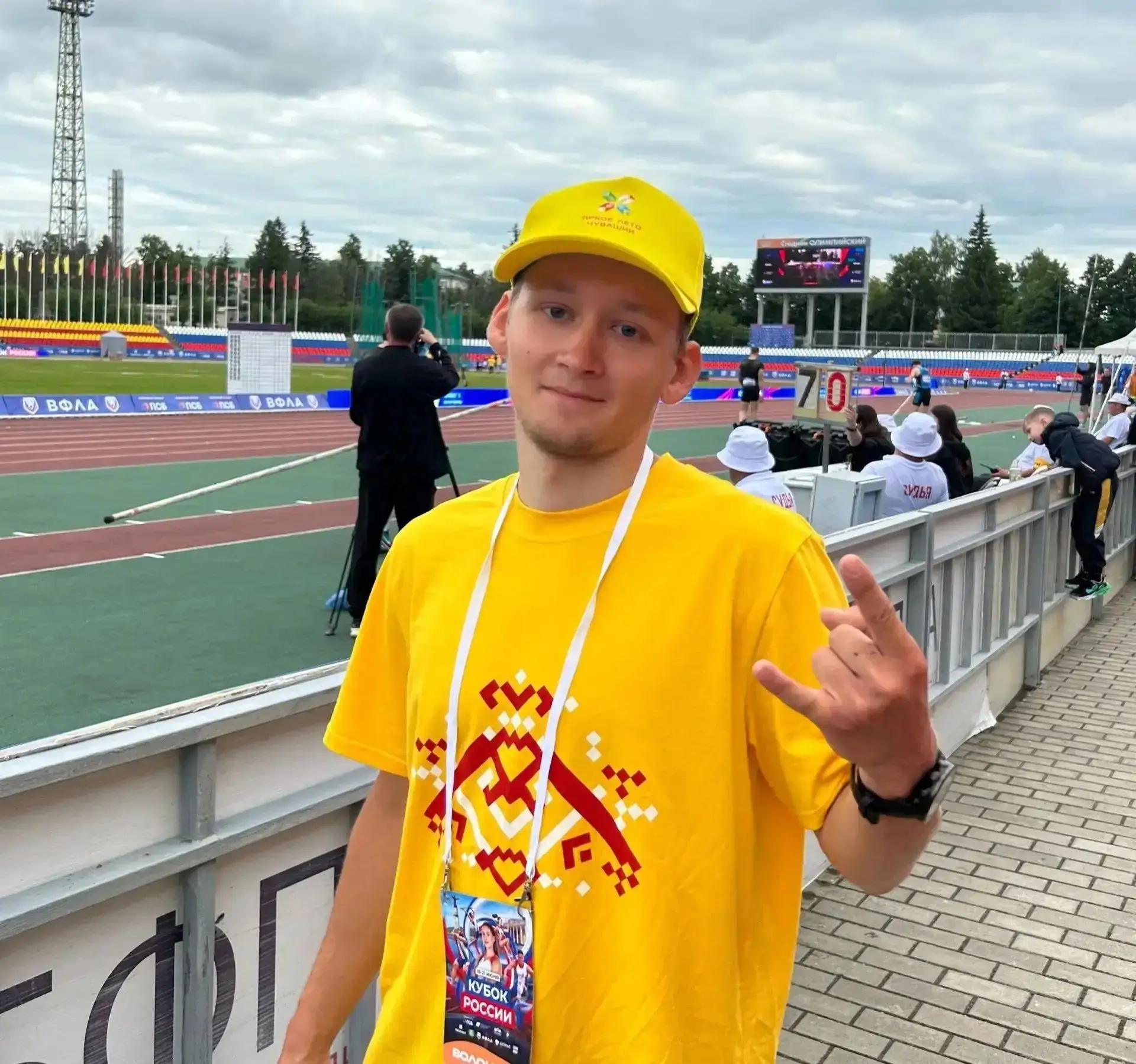 🤝 Более 80 волонтеров помогали на Кубке России по легкой атлетике в Чебоксарах